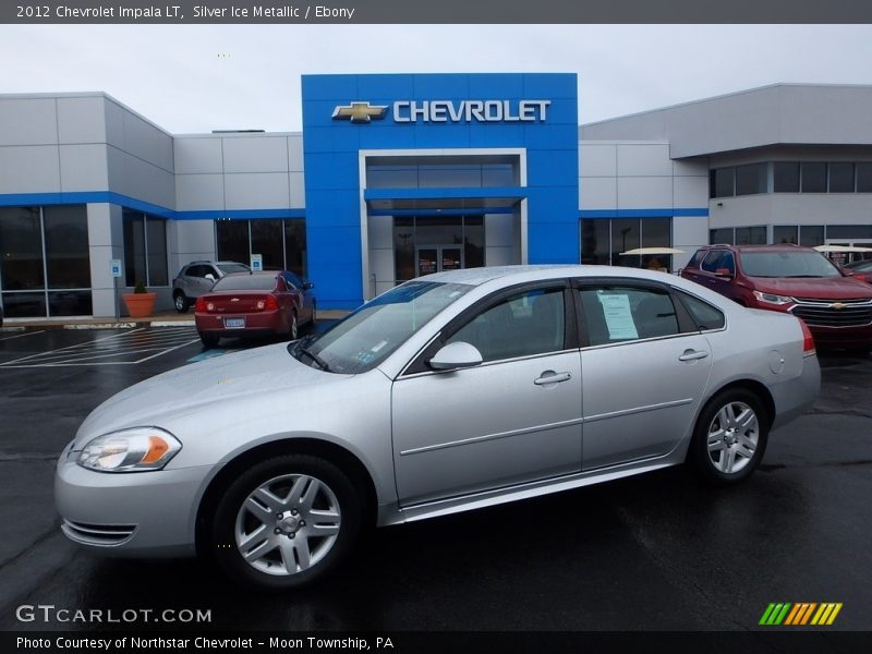 Silver Ice Metallic / Ebony 2012 Chevrolet Impala LT
