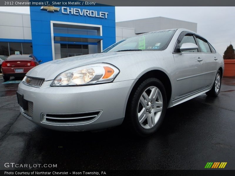 Silver Ice Metallic / Ebony 2012 Chevrolet Impala LT