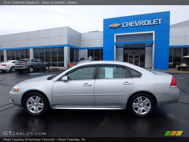 Silver Ice Metallic / Ebony 2012 Chevrolet Impala LT