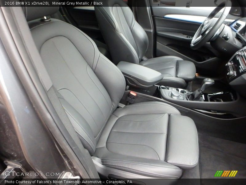 Mineral Grey Metallic / Black 2016 BMW X1 xDrive28i