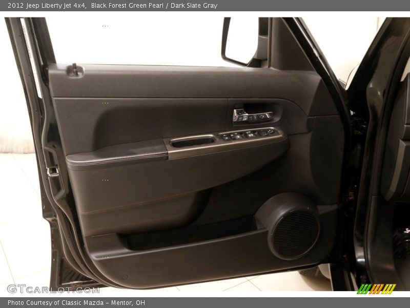 Black Forest Green Pearl / Dark Slate Gray 2012 Jeep Liberty Jet 4x4