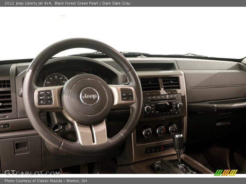 Black Forest Green Pearl / Dark Slate Gray 2012 Jeep Liberty Jet 4x4
