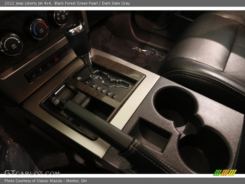 Black Forest Green Pearl / Dark Slate Gray 2012 Jeep Liberty Jet 4x4