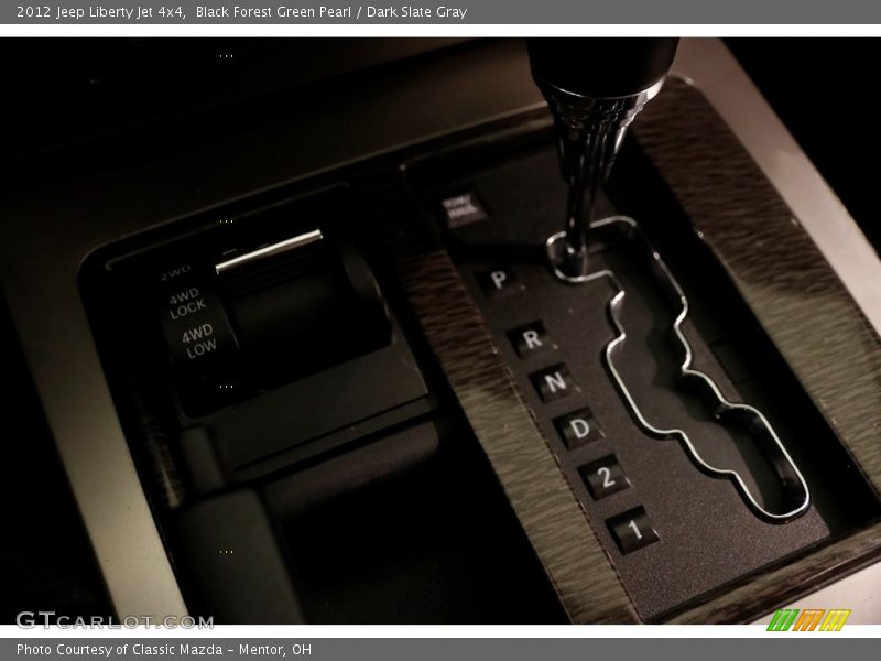 Black Forest Green Pearl / Dark Slate Gray 2012 Jeep Liberty Jet 4x4