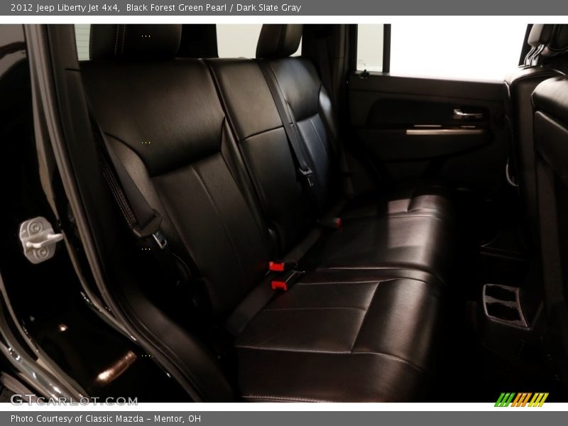 Black Forest Green Pearl / Dark Slate Gray 2012 Jeep Liberty Jet 4x4