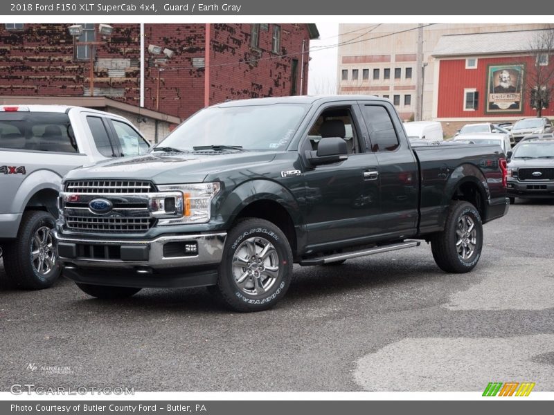 Guard / Earth Gray 2018 Ford F150 XLT SuperCab 4x4