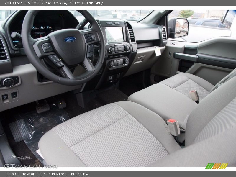 Guard / Earth Gray 2018 Ford F150 XLT SuperCab 4x4
