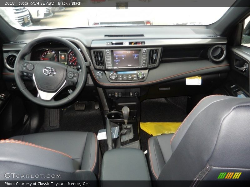Dashboard of 2018 RAV4 SE AWD