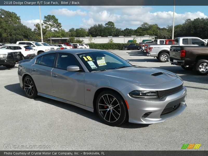 Billet / Black 2018 Dodge Charger R/T Scat Pack