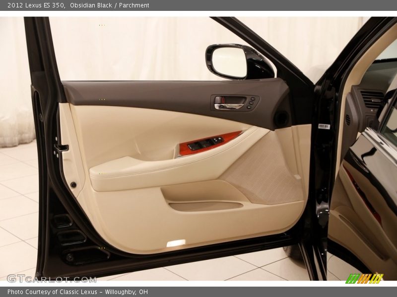 Obsidian Black / Parchment 2012 Lexus ES 350