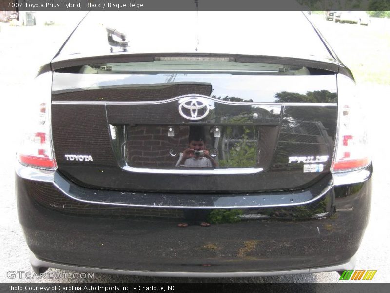 Black / Bisque Beige 2007 Toyota Prius Hybrid
