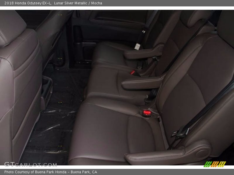 Lunar Silver Metallic / Mocha 2018 Honda Odyssey EX-L