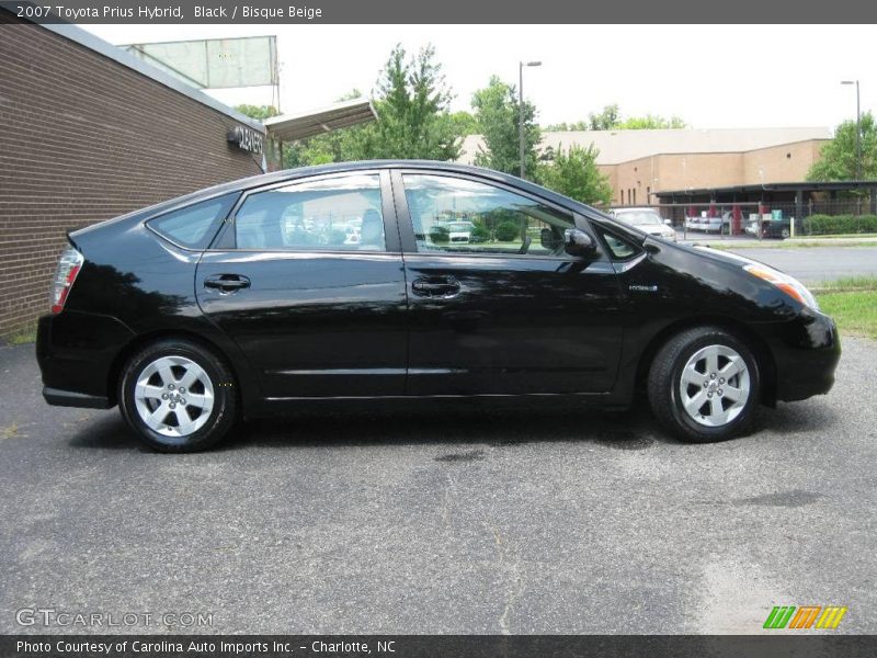 Black / Bisque Beige 2007 Toyota Prius Hybrid