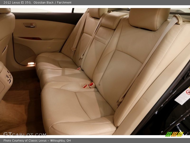 Obsidian Black / Parchment 2012 Lexus ES 350