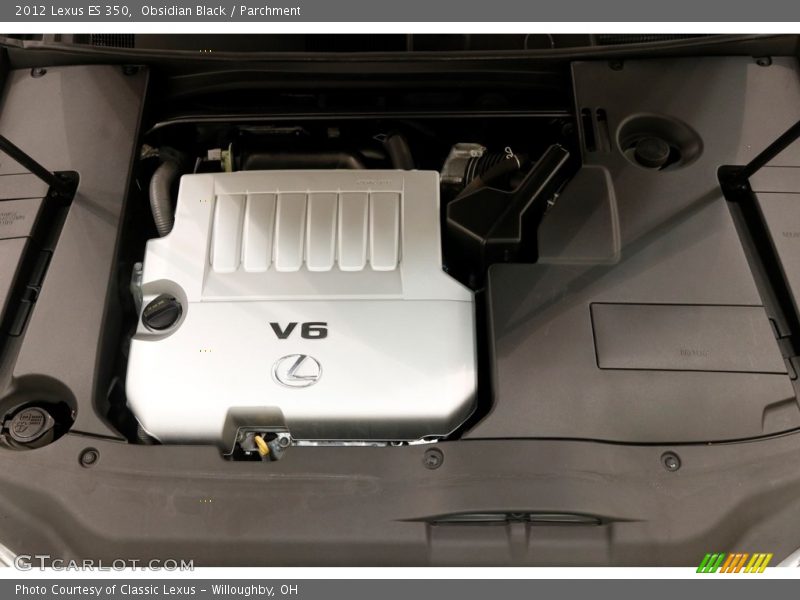 Obsidian Black / Parchment 2012 Lexus ES 350