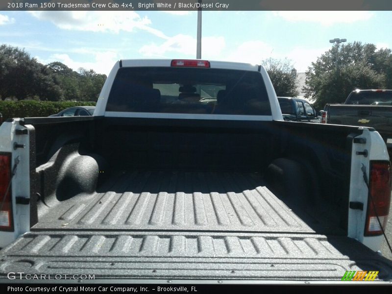 Bright White / Black/Diesel Gray 2018 Ram 1500 Tradesman Crew Cab 4x4