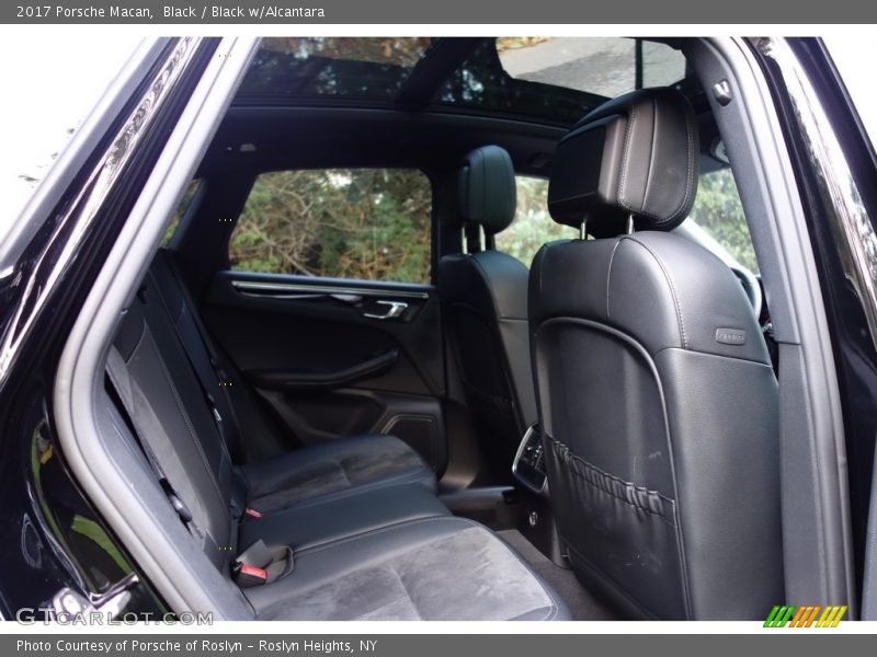 Rear Seat of 2017 Macan 