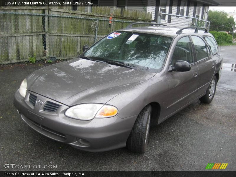 Slate Gray / Gray 1999 Hyundai Elantra GL Wagon