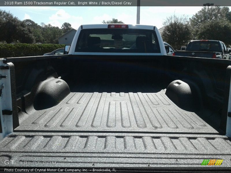 Bright White / Black/Diesel Gray 2018 Ram 1500 Tradesman Regular Cab