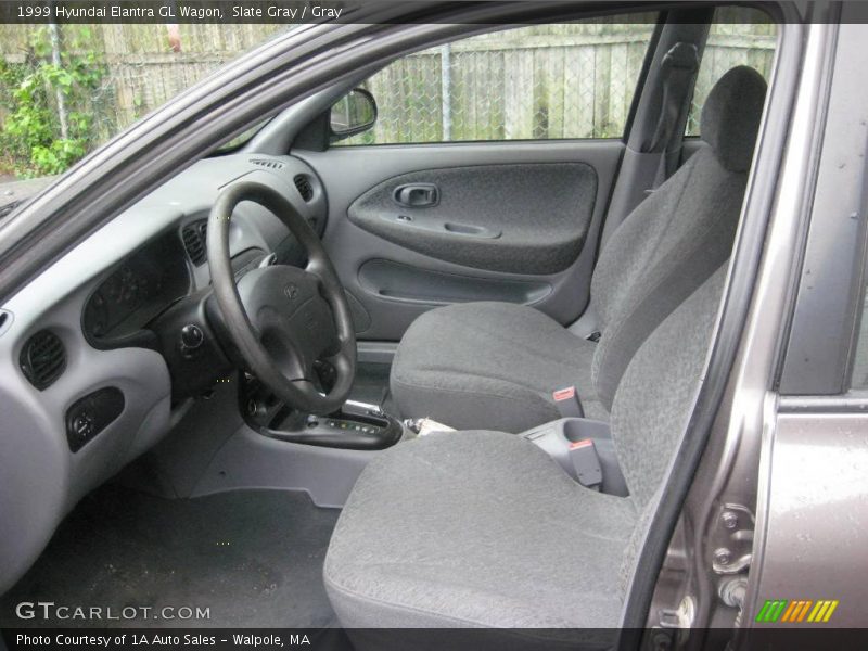 Slate Gray / Gray 1999 Hyundai Elantra GL Wagon