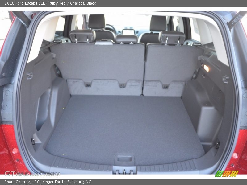 Ruby Red / Charcoal Black 2018 Ford Escape SEL