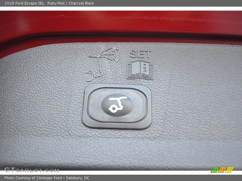 Ruby Red / Charcoal Black 2018 Ford Escape SEL