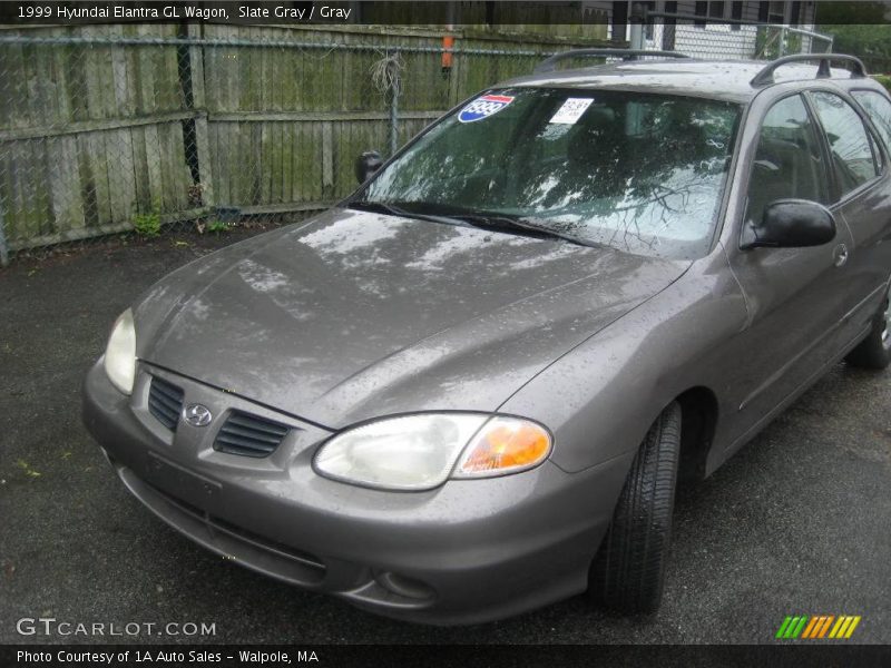Slate Gray / Gray 1999 Hyundai Elantra GL Wagon