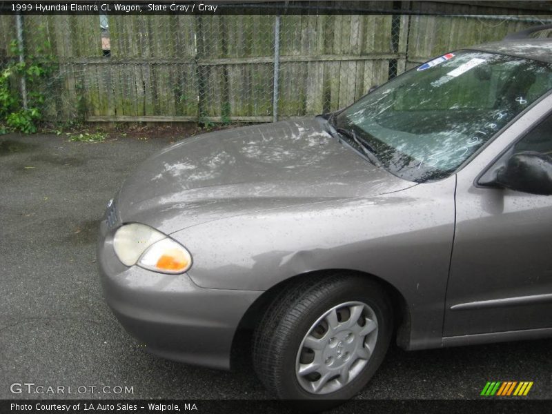 Slate Gray / Gray 1999 Hyundai Elantra GL Wagon