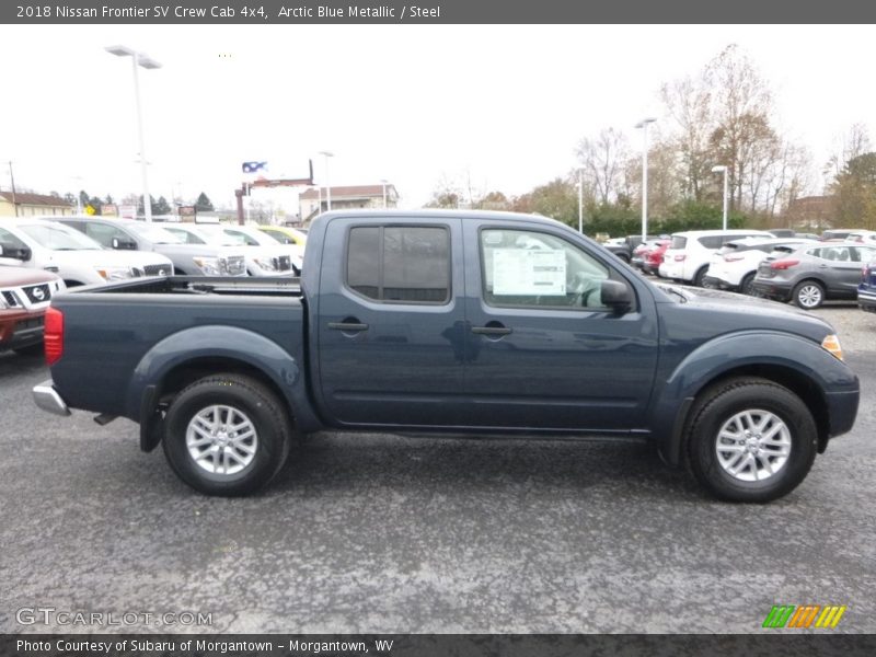  2018 Frontier SV Crew Cab 4x4 Arctic Blue Metallic