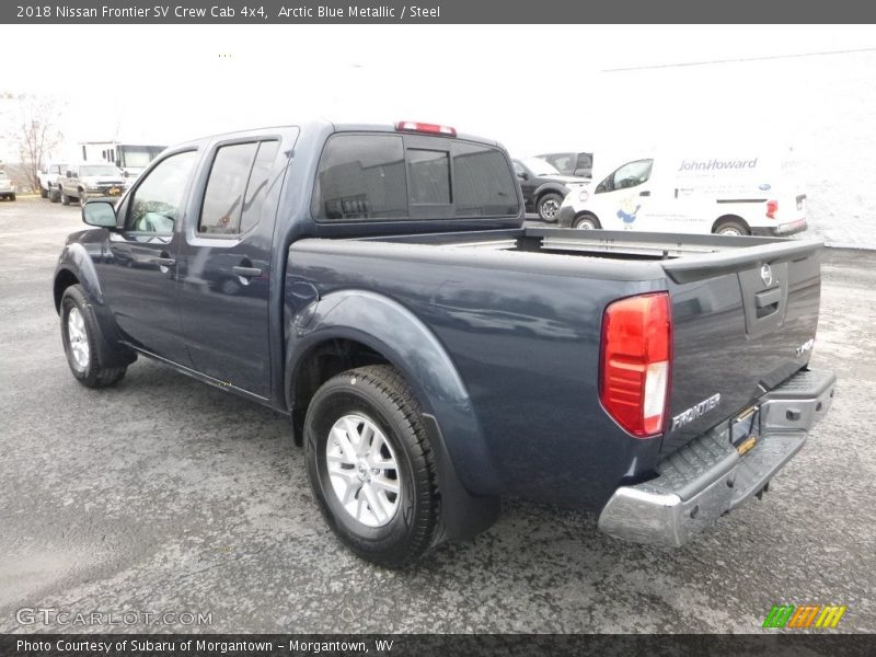 Arctic Blue Metallic / Steel 2018 Nissan Frontier SV Crew Cab 4x4