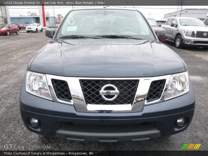 Arctic Blue Metallic / Steel 2018 Nissan Frontier SV Crew Cab 4x4