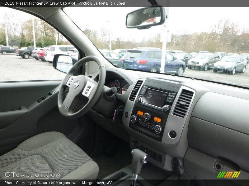 Dashboard of 2018 Frontier SV Crew Cab 4x4