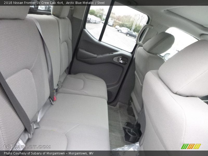 Rear Seat of 2018 Frontier SV Crew Cab 4x4