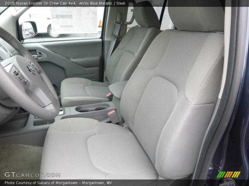 Front Seat of 2018 Frontier SV Crew Cab 4x4