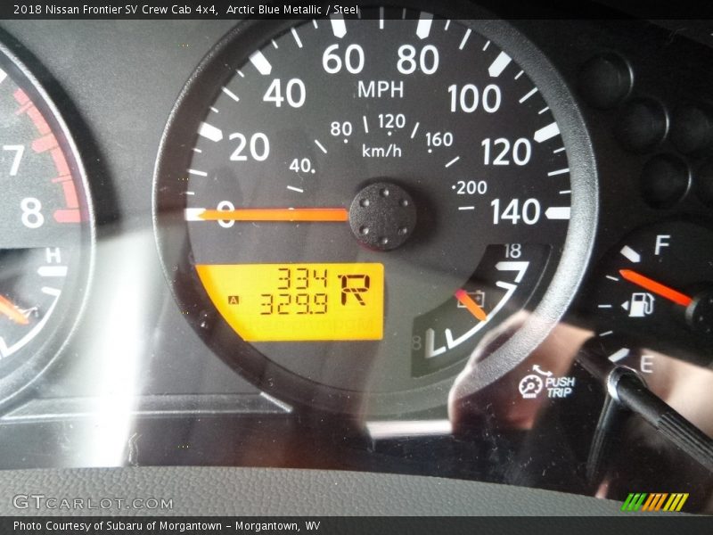 Arctic Blue Metallic / Steel 2018 Nissan Frontier SV Crew Cab 4x4
