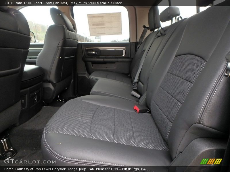 Maximum Steel Metallic / Black 2018 Ram 1500 Sport Crew Cab 4x4