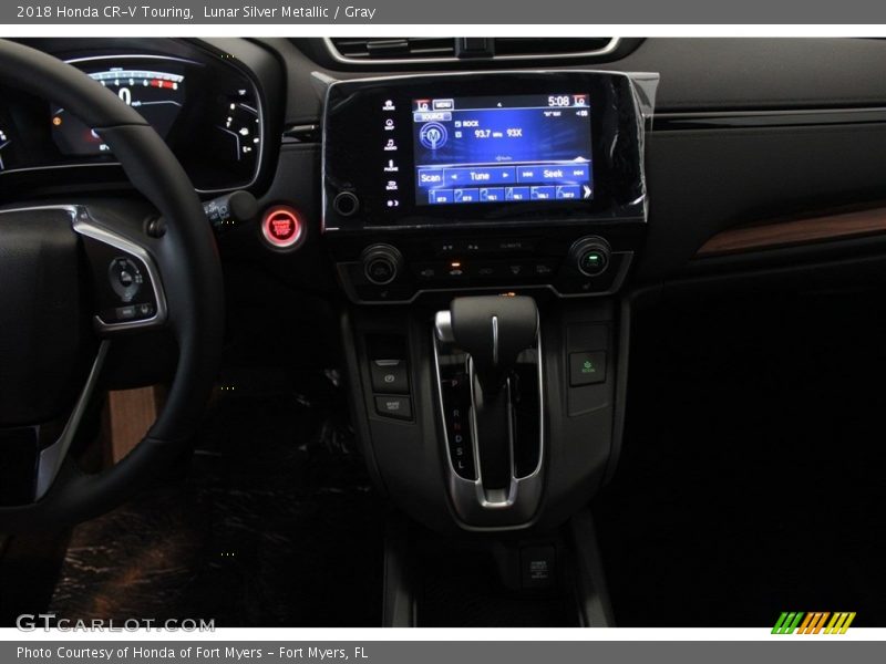 Lunar Silver Metallic / Gray 2018 Honda CR-V Touring