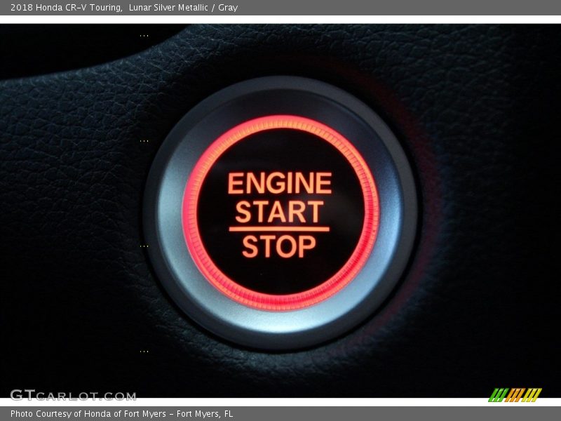 Lunar Silver Metallic / Gray 2018 Honda CR-V Touring