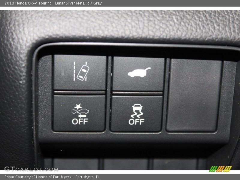 Lunar Silver Metallic / Gray 2018 Honda CR-V Touring