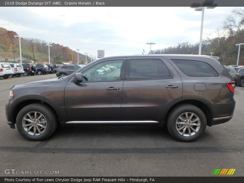 Granite Metallic / Black 2018 Dodge Durango SXT AWD