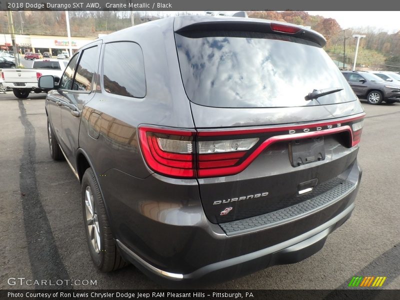 Granite Metallic / Black 2018 Dodge Durango SXT AWD