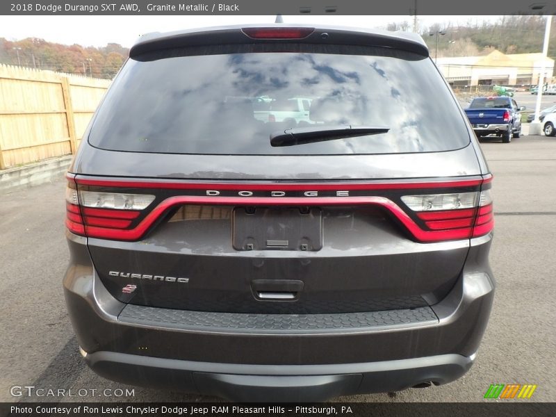 Granite Metallic / Black 2018 Dodge Durango SXT AWD
