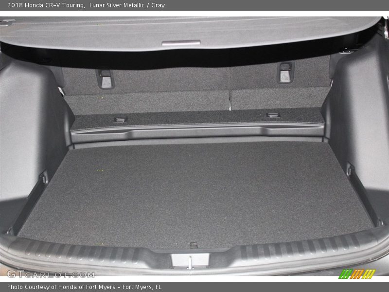 Lunar Silver Metallic / Gray 2018 Honda CR-V Touring