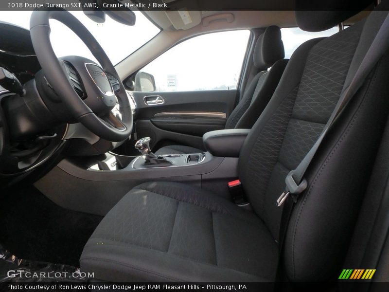 Granite Metallic / Black 2018 Dodge Durango SXT AWD