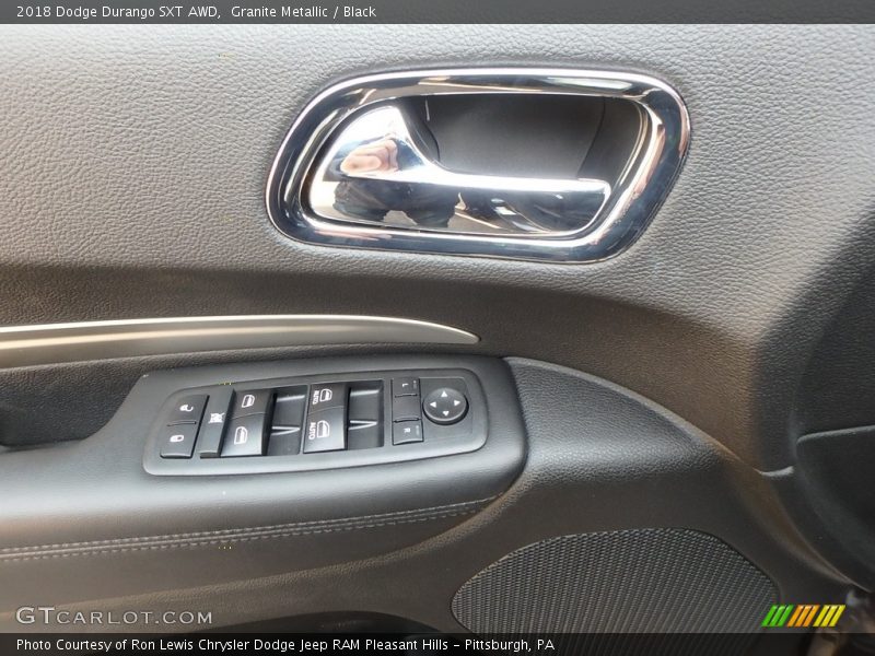 Granite Metallic / Black 2018 Dodge Durango SXT AWD