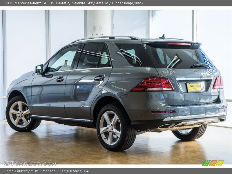 Selenite Grey Metallic / Ginger Beige/Black 2018 Mercedes-Benz GLE 350 4Matic