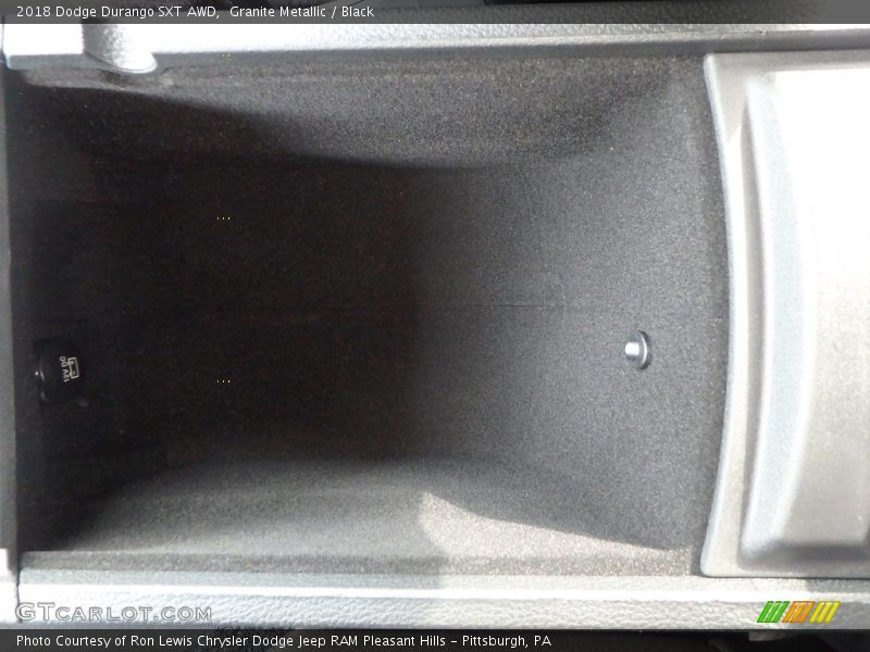 Granite Metallic / Black 2018 Dodge Durango SXT AWD