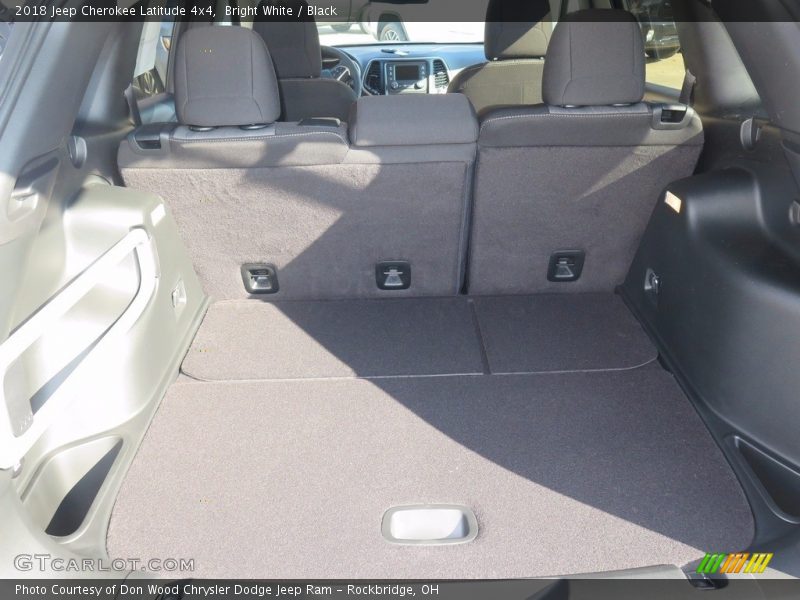 Bright White / Black 2018 Jeep Cherokee Latitude 4x4