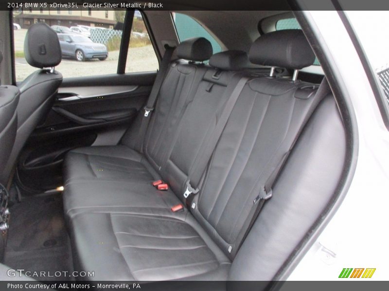 Glacier Silver Metallic / Black 2014 BMW X5 xDrive35i