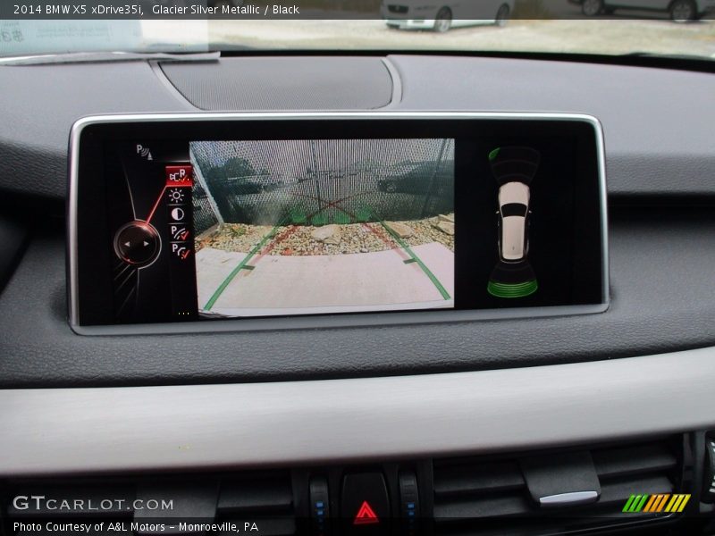 Glacier Silver Metallic / Black 2014 BMW X5 xDrive35i